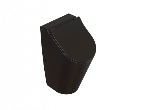 Urinal ORINATOIO | 300x345 | hatch openings | Black mattte