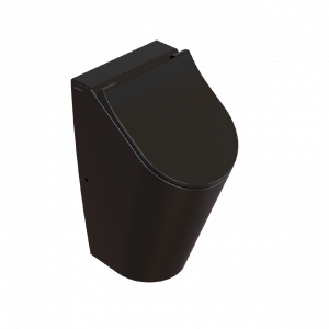 Urinal ORINATOIO | 300x345 | hatch openings | Black mattte