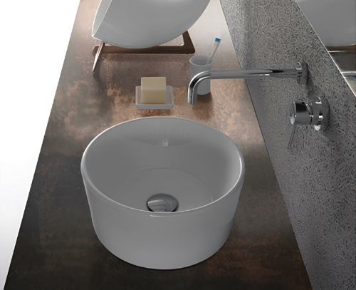 Washbasin FORTY3 | 350x350x160 mm | Fern mattte