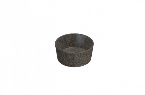 Washbasin FORTY3 | 350x350x160 mm | Peperino Grigio mattte