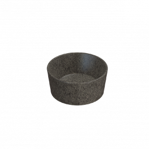 Washbasin FORTY3 | 350x350x160 mm | Peperino Grigio mattte