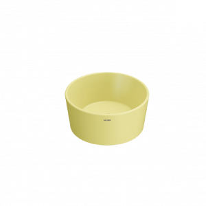 Washbasin FORTY3 | 350x350x160 mm | Mustard yellow mattte