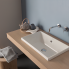 Under-counter mounted sink STOCKHOLM | 550 x 340 x 170 | white