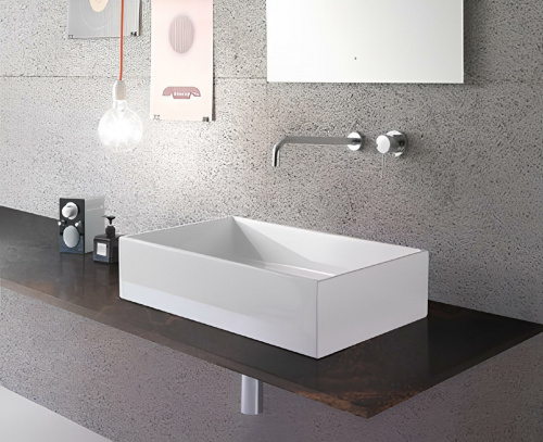 Vessel sink FORTY3 | white | 600 x 370 x 140