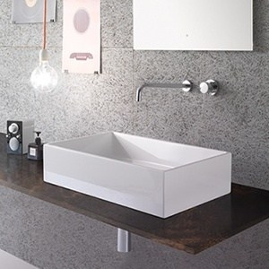 Vessel sink FORTY3 | white | 600 x 370 x 140