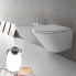 Toilet seat Forty3 | 395 x 360 | SoftClose | White gloss