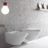 Wall-mounted toilet WC Forty3 | 570x360x330 mm | Agate mattte | Rimless