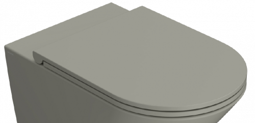 Toilet seat Forty3 | 459x365 mm | SoftClose | Cashmere mattte