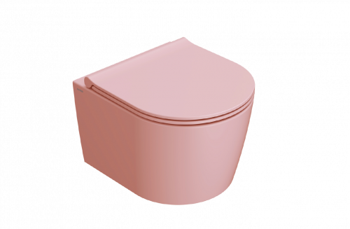 WC Forty3 | 430x360x330 mm | wall-hung | Pink mattte