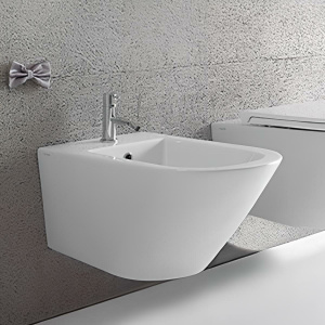 Bidet Forty3 | závesný | 570x360x290 mm | Biela lesk