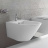 Bidet wall-mounted Forty3 | 570x360x290 mm | White gloss