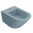 Bidet wall-mounted Forty3 | 570x360x290 mm | Blue mattte