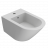 Bidet wall-mounted Forty3 | 570x360x290 mm | White mattte