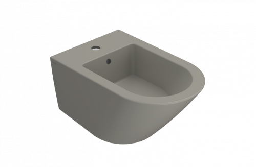 Bidet wall-mounted Forty3 | 570x360x290 mm | Cashmere mattte