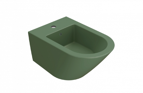 Bidet wall-mounted Forty3 | 570x360x290 mm | Fern mattte