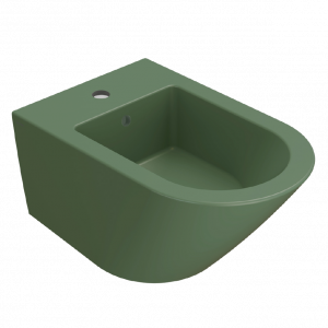 Bidet wall-mounted Forty3 | 570x360x290 mm | Fern mattte