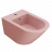 Bidet wall-mounted Forty3 | 570x360x290 mm | Pink mattte