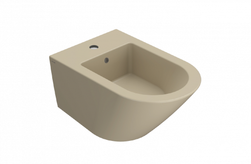 Bidet wall-mounted Forty3 | 570x360x290 mm | Pearl mattte