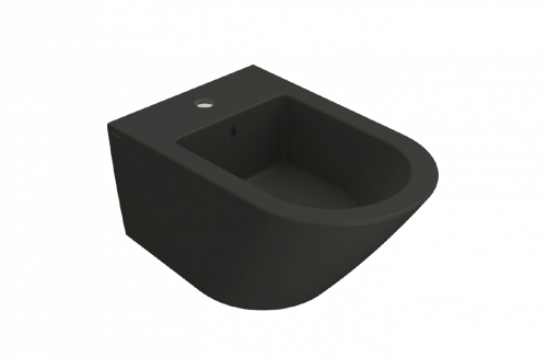 Bidet wall-mounted Forty3 | 570x360x290 mm | Anthracite mattte