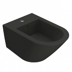 Bidet wall-mounted Forty3 | 570x360x290 mm | Anthracite mattte