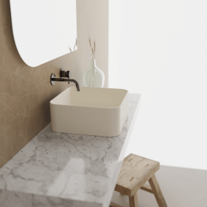 Washbasin on top FRAME | 380 x 380 x 130 | Bianco | white