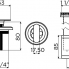 Sink faucet X STYLE upright lever mixer