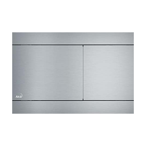 Flush plate for pre-wall installation system Flat Fun | Inox