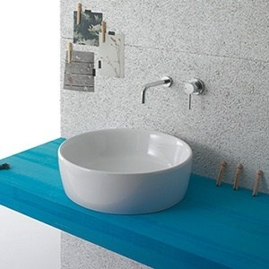 Vessel sink GENESIS | white | 480 x 480 x 150