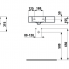 Kulaté umývátko VAL | s odkládací plochou vpravo | otvor na baterii vlevo