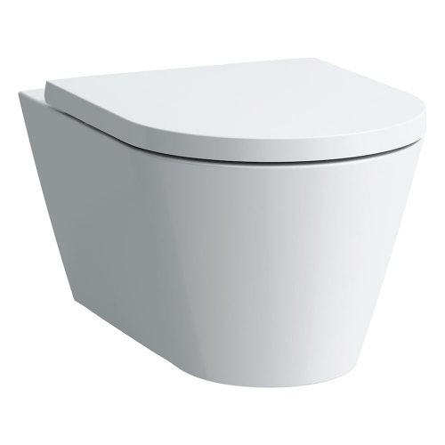 Wall-mounted toilet KARTELL BY LAUFEN | 545 x 370 x 355|   white