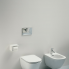 WC set  LUA Advanced | závěsný | 520 x 360 x 345 | sedátko SLIM | bílá | rimless