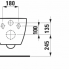 WC  LUA Advanced | závěsný | 520 x 360 x 345  | bílá | rimless