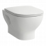 WC set LUA - Basic | závěsný | 520 x 360 x 345 | bílá | rimless