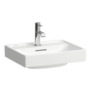 MEDA washbasin | 450 x 350 x 130 | ground underside | no battery hole | white