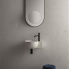 Wall-mounted sink Globo 400 x 320 x 160 | Light grey mattte