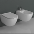 Bidet wall-mounted Genesis | 550x360x270 mm | Brick mattte