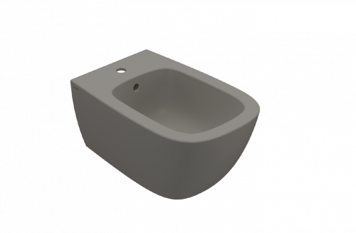 Bidet wall-mounted Genesis | 550x360x270 mm | Agate mattte