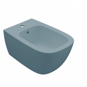 Bidet wall-mounted Genesis | 550x360x270 mm | Blue mattte