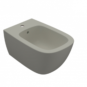 Bidet Genesis | závesný | 550x360x270 mm | Kašmír mat