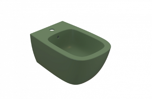 Bidet Genesis | závesný | 550x360x270 mm | papraď mat