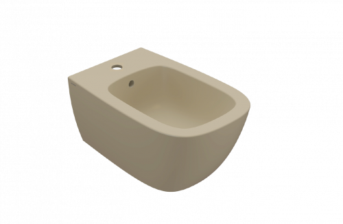 Bidet Genesis | závesný | 550x360x270 mm | perlová mat