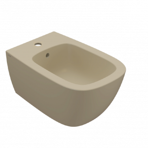 Bidet wall-mounted Genesis | 550x360x270 mm | Pearl mattte