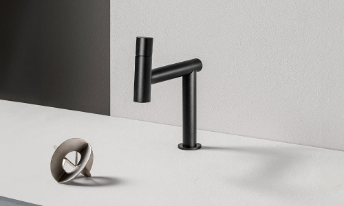 HAMMER 10 | Sink lever faucet | upright | black mat