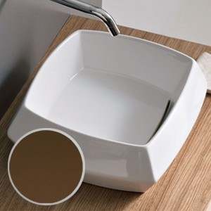 Vessel sink Hasana brown