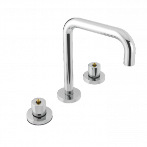 Sink standing faucet 5th AVENUE triple element, bronze