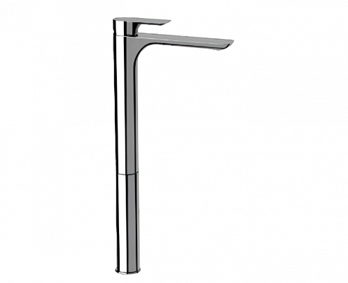 Wash basin faucets Infinity | upright faucet fixtures | high XXL | white mattte