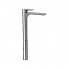 Wash basin faucets Infinity | upright faucet fixtures | high XXL | brushed nickel gloss