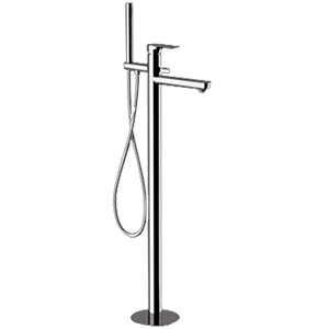 Bath faucet INFINITY lever mixer, free-standing | chrome gloss