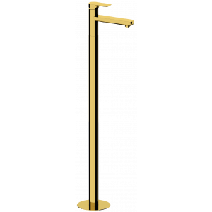 INFINITY washbasin faucet lever | solitary | gold gloss