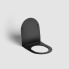 Toilet seat INBE | 480 x 365 x 381 | Slow Close | black mat